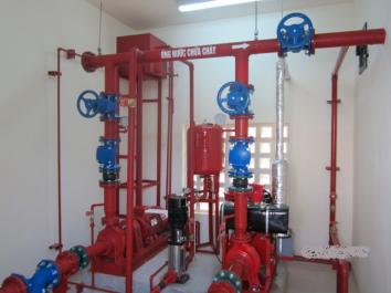 Thi công hệ thống nước chữa cháy - Công Ty TNHH Thương Mại Và Công Nghiệp Trường Thành